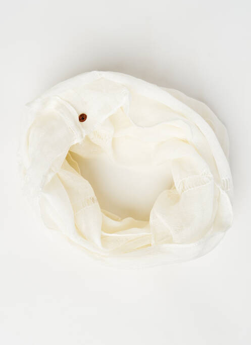 Echarpe blanc EDC pour femme