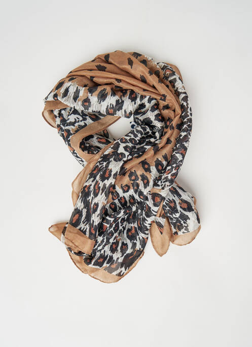 Foulard rose PIECES pour femme