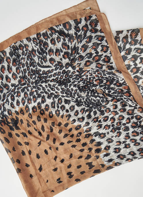 Foulard rose PIECES pour femme