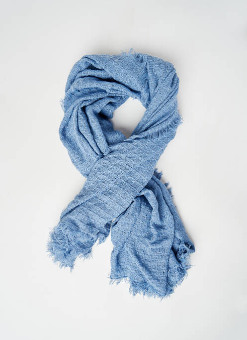 Foulard bleu EDC pour femme