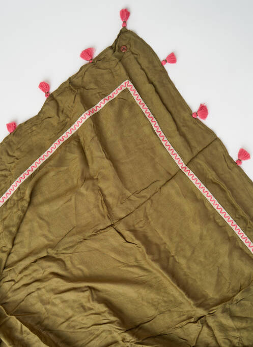 Foulard vert EDC pour femme