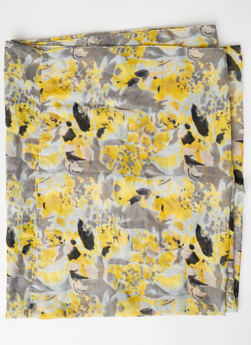 Foulard gris PIECES femme