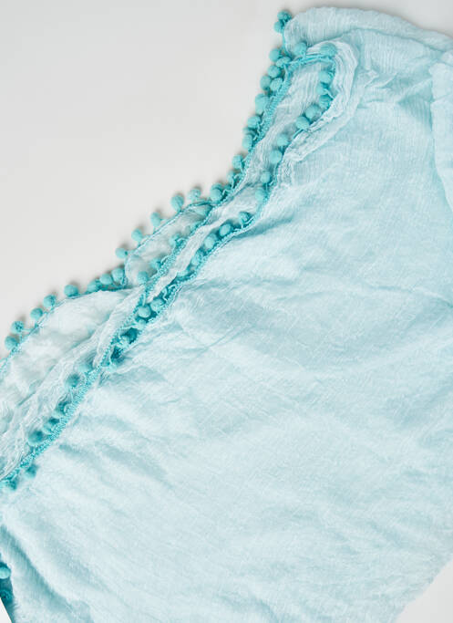 Foulard bleu ONLY pour femme