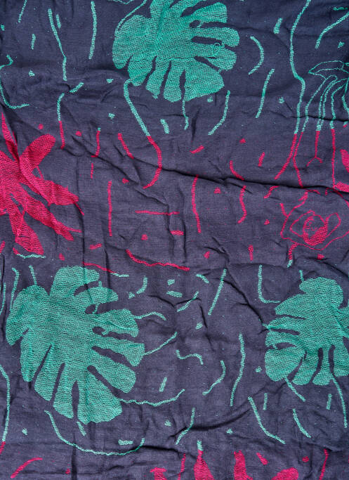 Foulard bleu MANGO pour femme