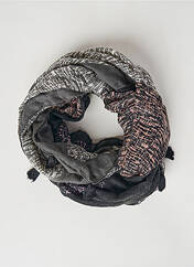 Foulard noir PIECES pour femme seconde vue