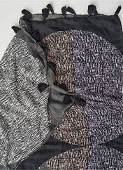Foulard noir PIECES pour femme seconde vue