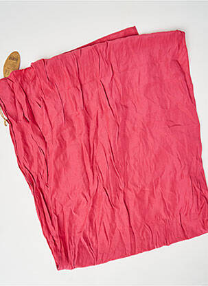 Foulard rose EDC femme