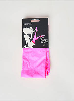 Collants rose ZEB STYLE LAB  femme