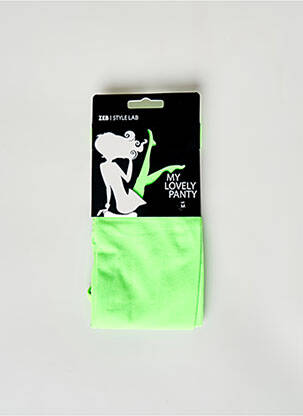 Collants vert ZEB STYLE LAB  femme