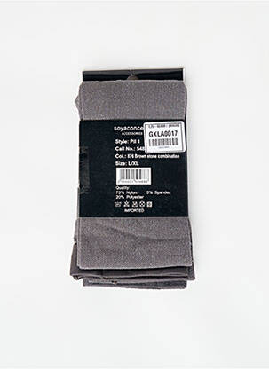 Legging marron SOYACONCEPT femme