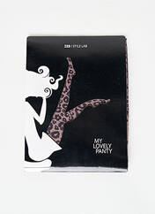 Collants marron ZEB STYLE LAB  pour femme seconde vue