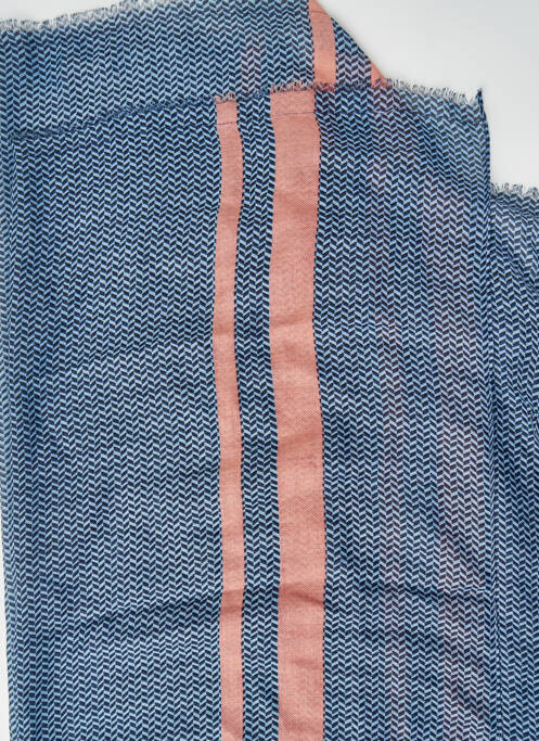 Foulard bleu PIECES pour femme