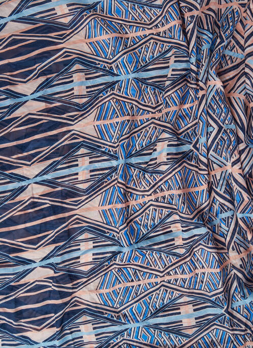 Foulard noir PIECES pour femme