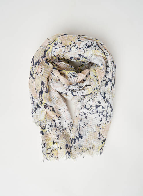 Foulard blanc PIECES pour femme
