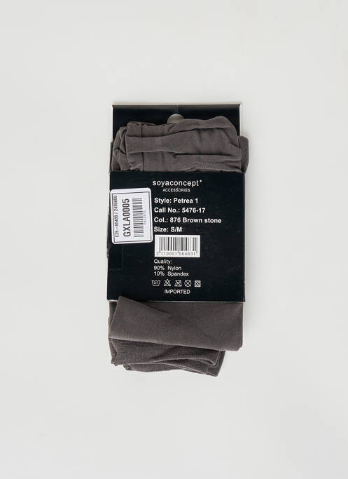 Legging marron SOYACONCEPT pour femme