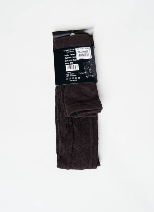 Legging marron SOYACONCEPT pour femme