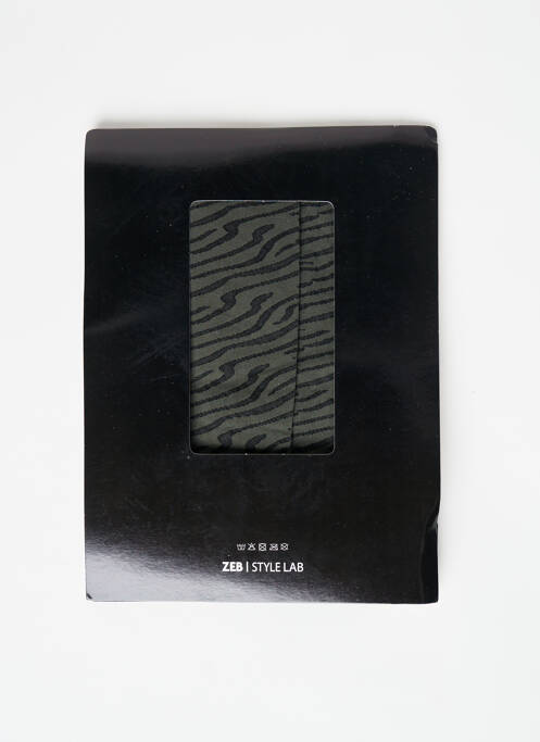 Collants vert ZEB STYLE LAB  pour femme