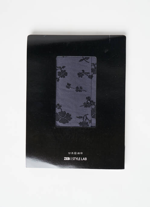 Collants gris ZEB STYLE LAB  pour femme