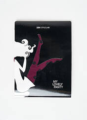 Collants rouge ZEB STYLE LAB  pour femme seconde vue