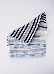 Foulard bleu PIECES femme