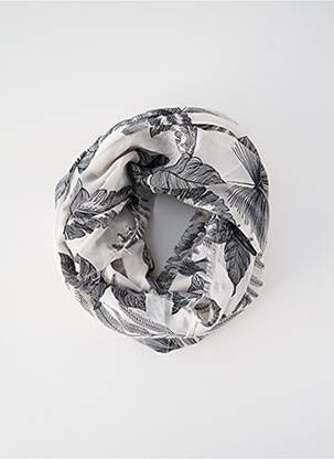 Foulard noir PIECES pour femme