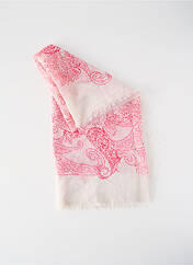 Echarpe rouge LE TEMPS DES CERISES pour femme seconde vue