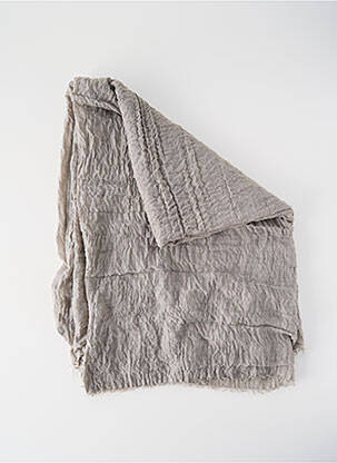 Foulard gris PIECES pour femme