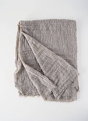 Foulard gris PIECES femme