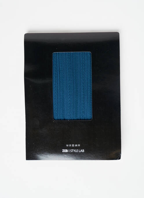 Collants bleu ZEB STYLE LAB  pour femme