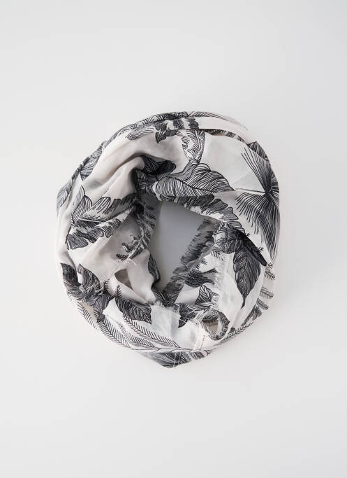 Echarpe noir PIECES pour femme