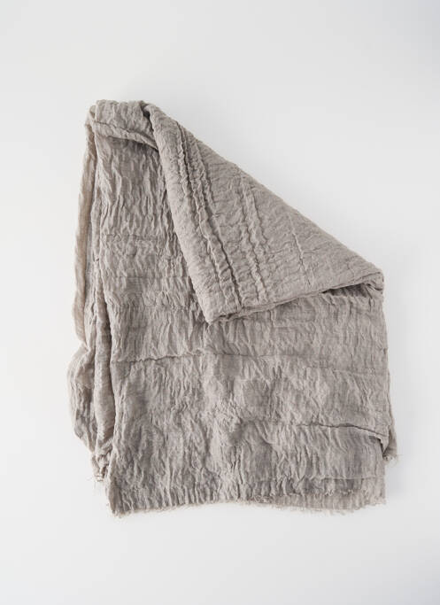 Echarpe gris PIECES pour femme