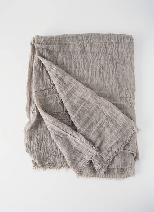 Echarpe gris PIECES pour femme