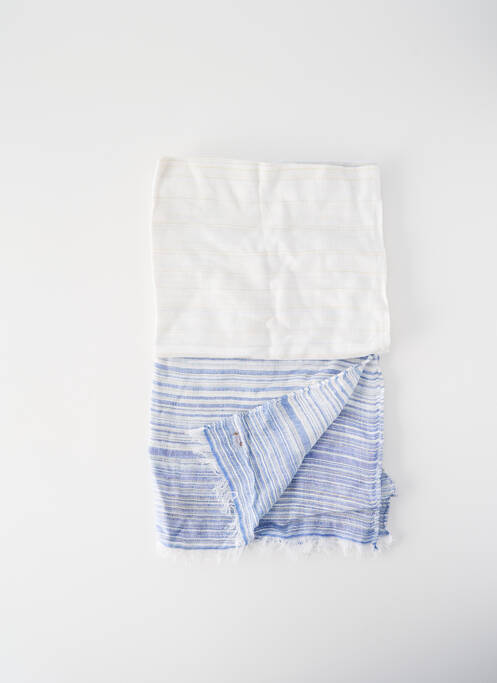 Foulard bleu EDC pour femme