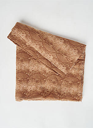 Foulard marron MANGO femme