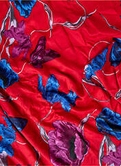 Foulard rouge VERO MODA pour femme seconde vue
