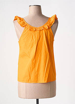 Top orange VERO MODA femme