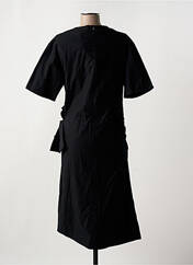 Robe longue noir YUGEN pour femme seconde vue