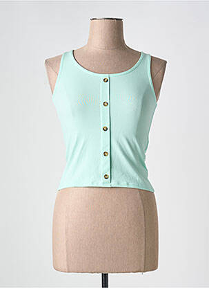 Débardeur vert ONLY pour femme