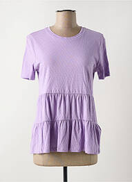 T-shirt violet JACQUELINE DE YONG femme