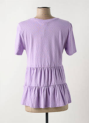T-shirt violet JACQUELINE DE YONG femme