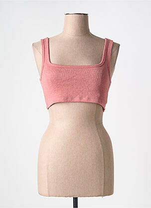 Crop top orange ONLY femme