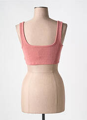 Crop top orange ONLY pour femme seconde vue