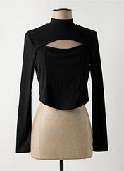 T-shirt noir ONLY pour femme seconde vue