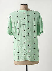 T-shirt vert VILA pour femme seconde vue