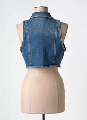 Veste en jean bleu OGL pour femme seconde vue