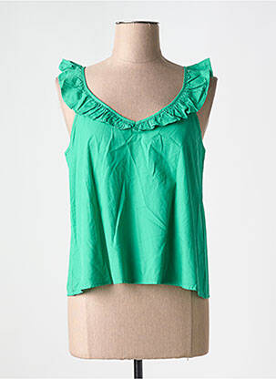 Débardeur vert VERO MODA pour femme