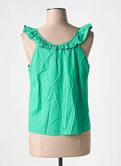 Débardeur vert VERO MODA pour femme seconde vue