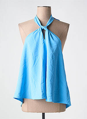 Top bleu JACQUELINE DE YONG femme