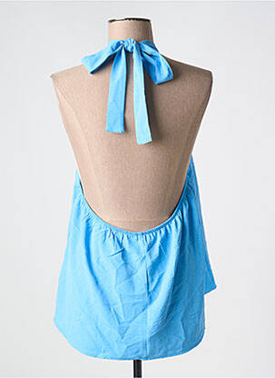 Top bleu JACQUELINE DE YONG femme