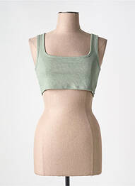 Débardeur vert ONLY femme
